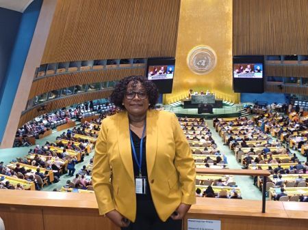 Xiomara Nunez de Cespedes at the UN